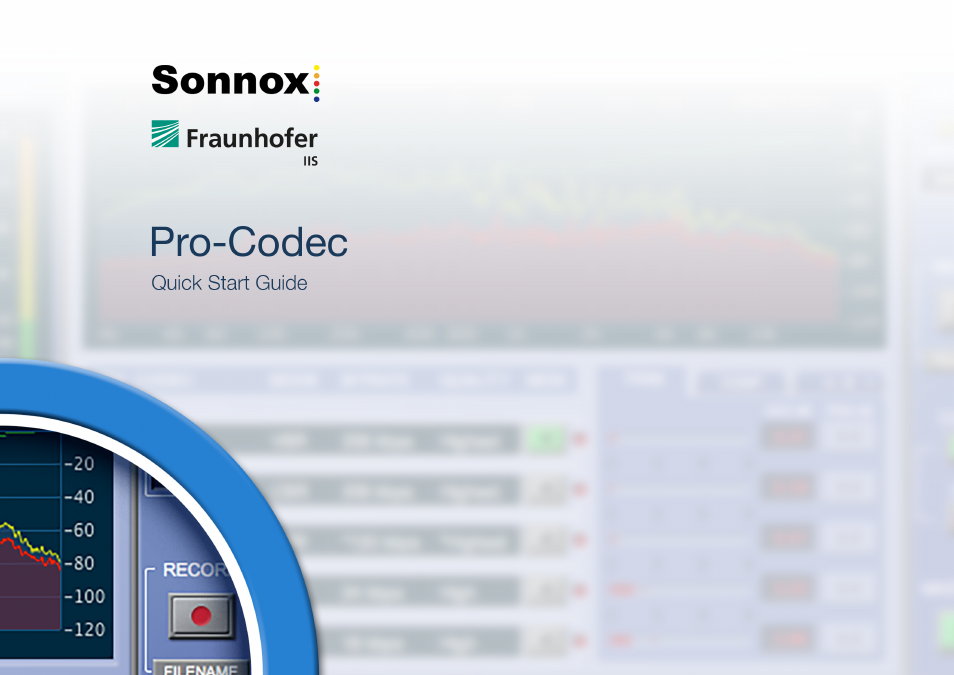 Sonnox Pro-Codec User Manual | 11 pages