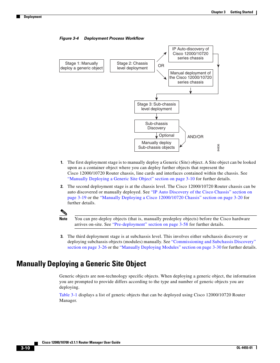Manually deploying a generic site object, Figure 3-4 | Cisco 12000 User Manual | Page 10 / 60