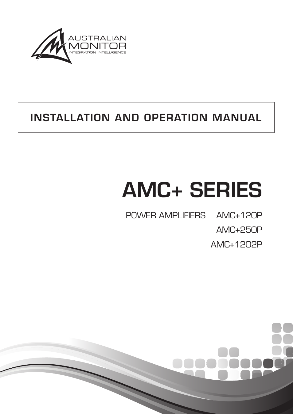 Sonodyne AMC+120P User Manual | 12 pages