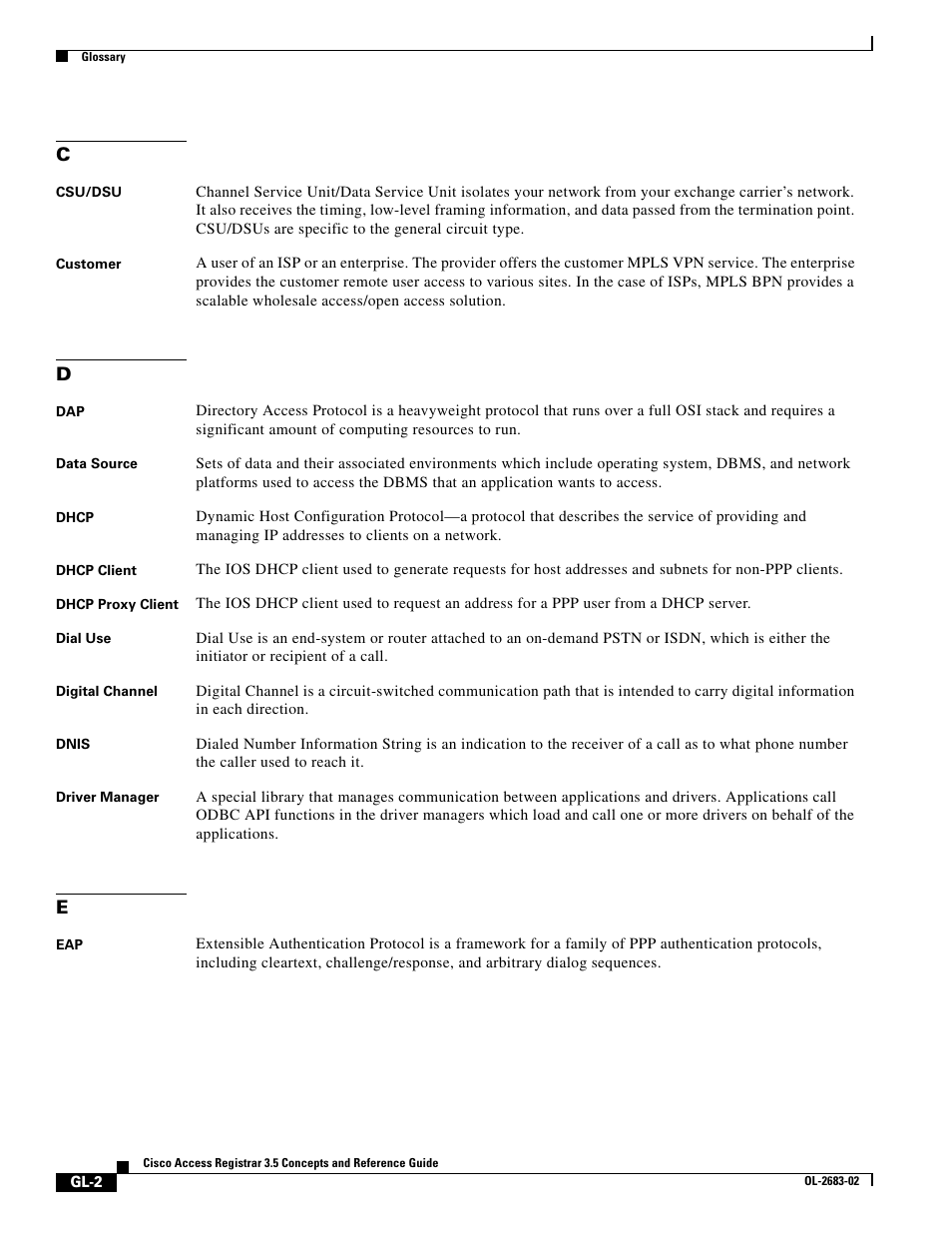 Cisco Cisco Access Registrar 3.5 User Manual | Page 68 / 80