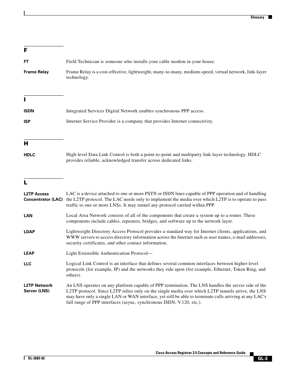 Cisco Cisco Access Registrar 3.5 User Manual | Page 69 / 80