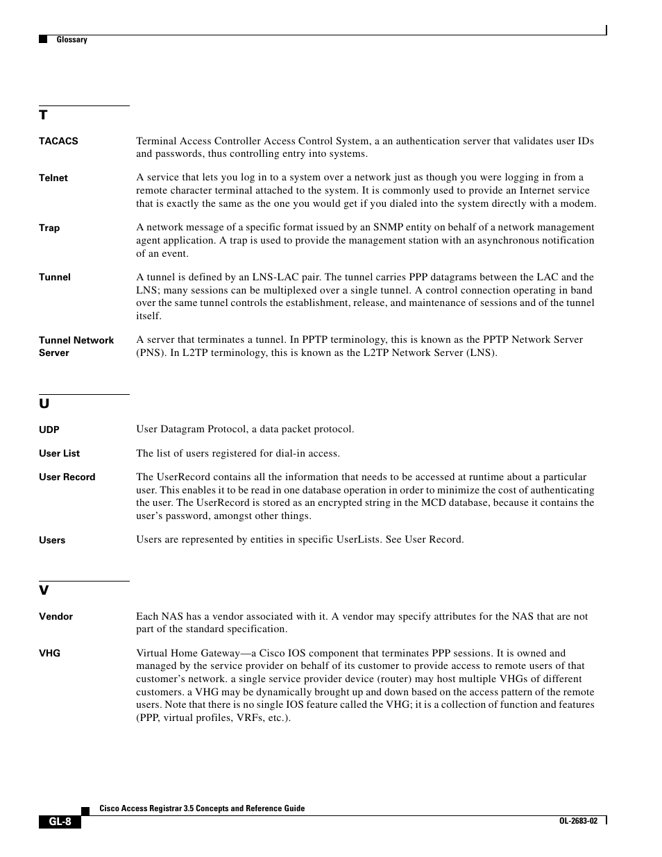 Cisco Cisco Access Registrar 3.5 User Manual | Page 74 / 80