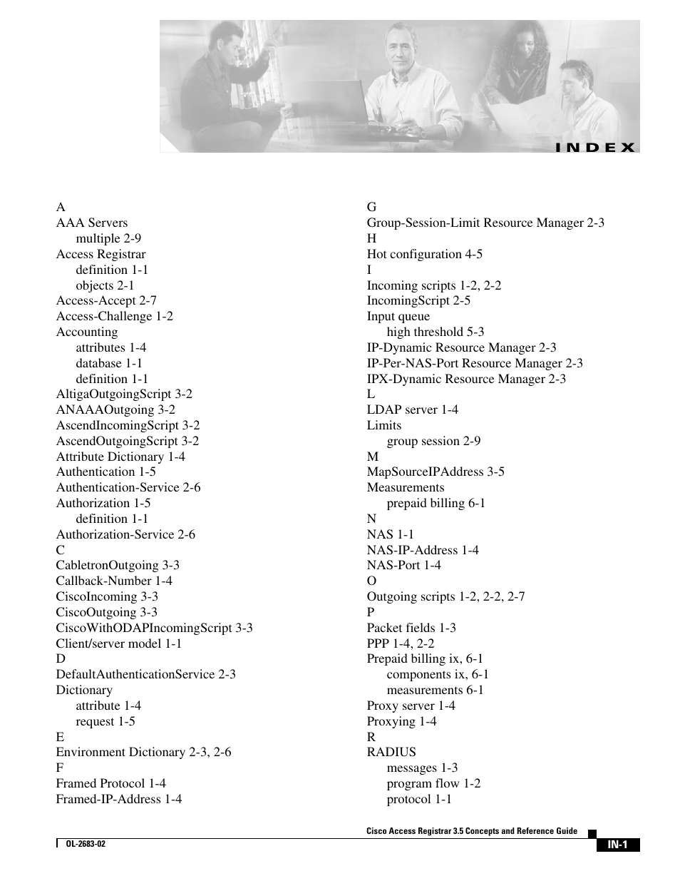Cisco Cisco Access Registrar 3.5 User Manual | Page 77 / 80