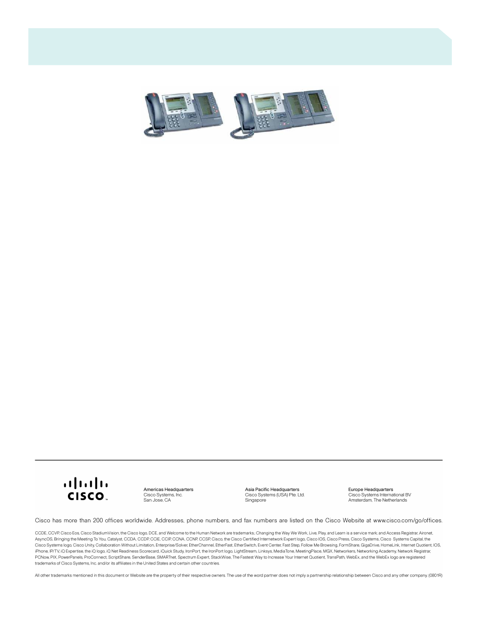 Warranty | Cisco Cisco Unified IP Phone 7960G User Manual | Page 6 / 7