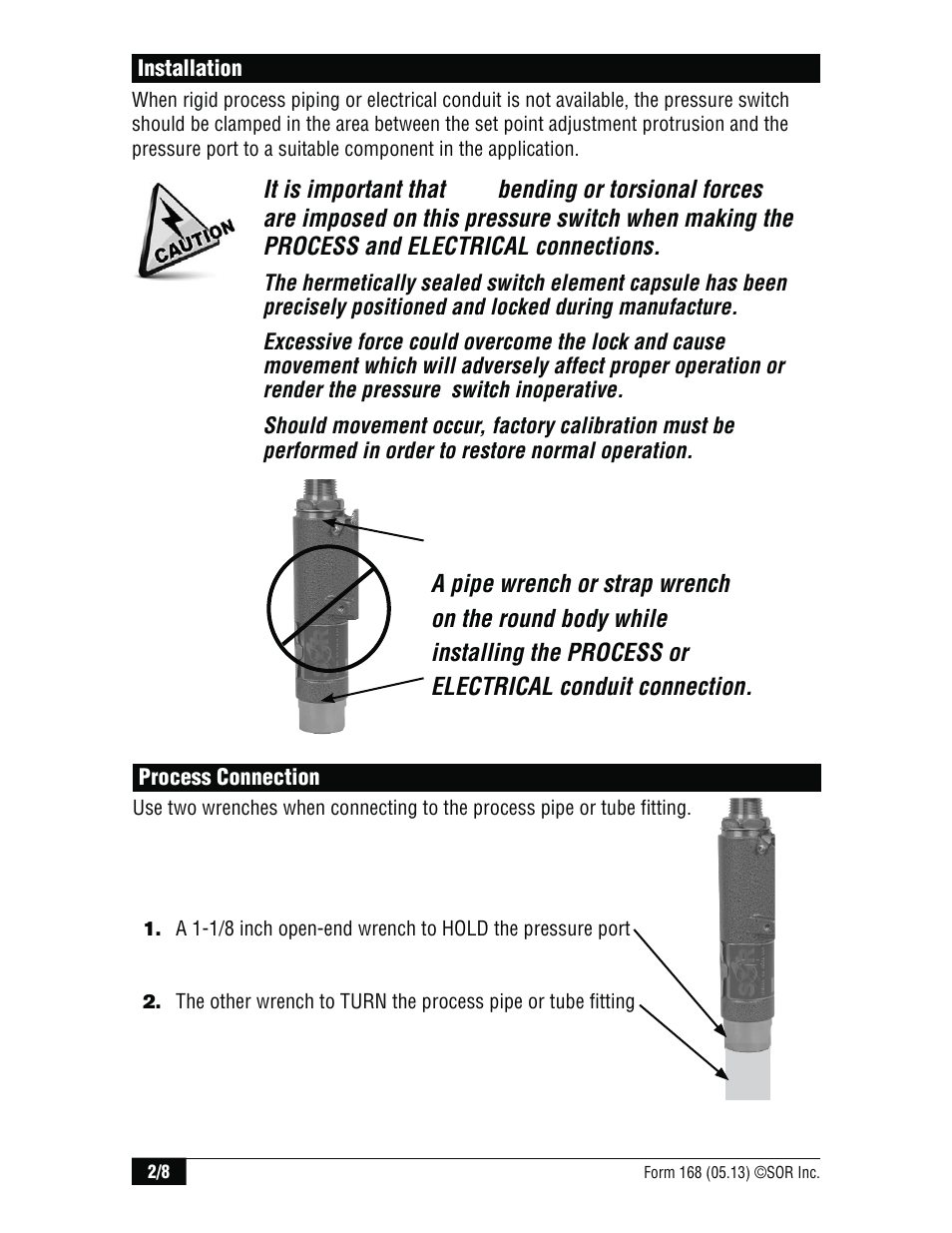 SOR Mini-Hermet User Manual | Page 2 / 8