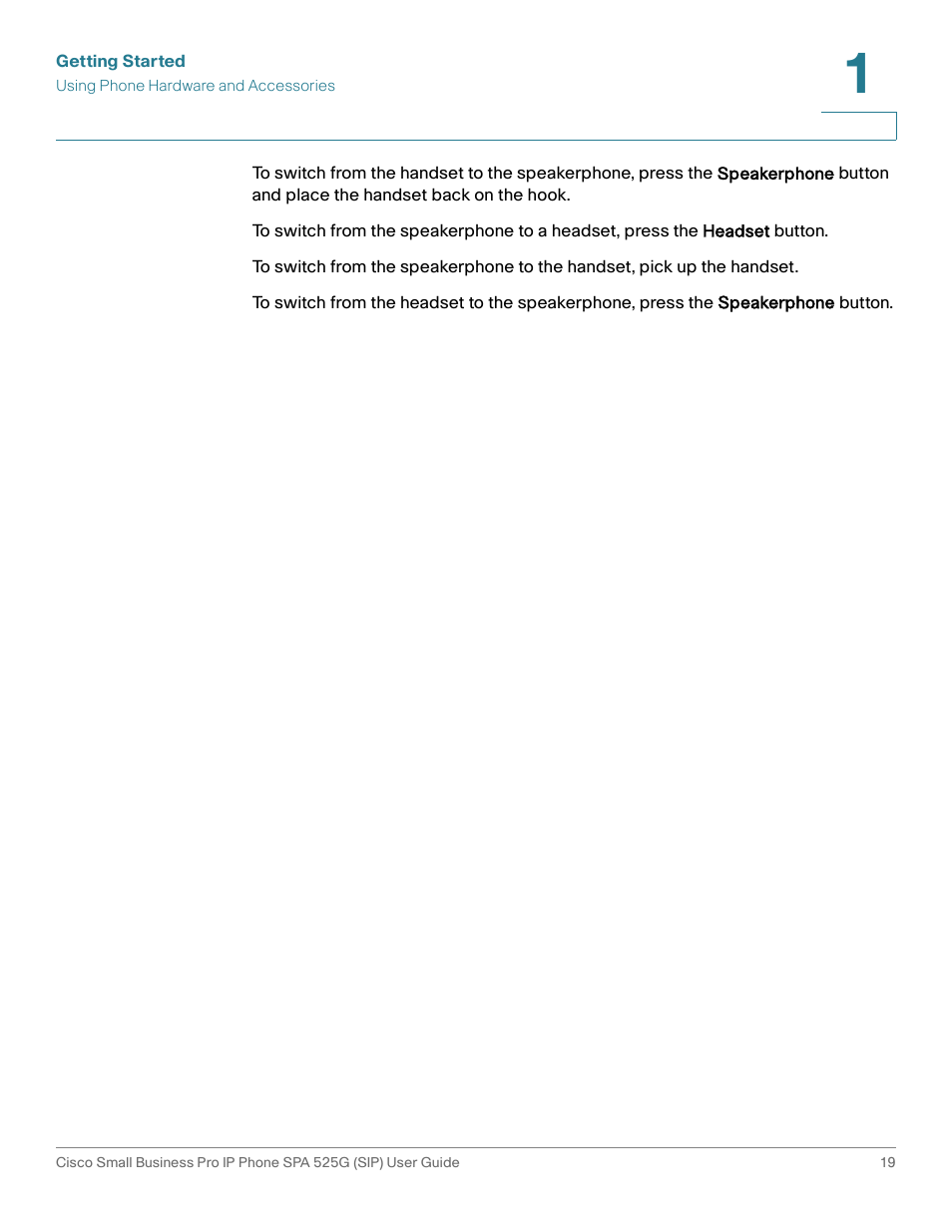 Cisco Cisco Small Business Pro IP Phones SPA 525G User Manual | Page 22 / 104