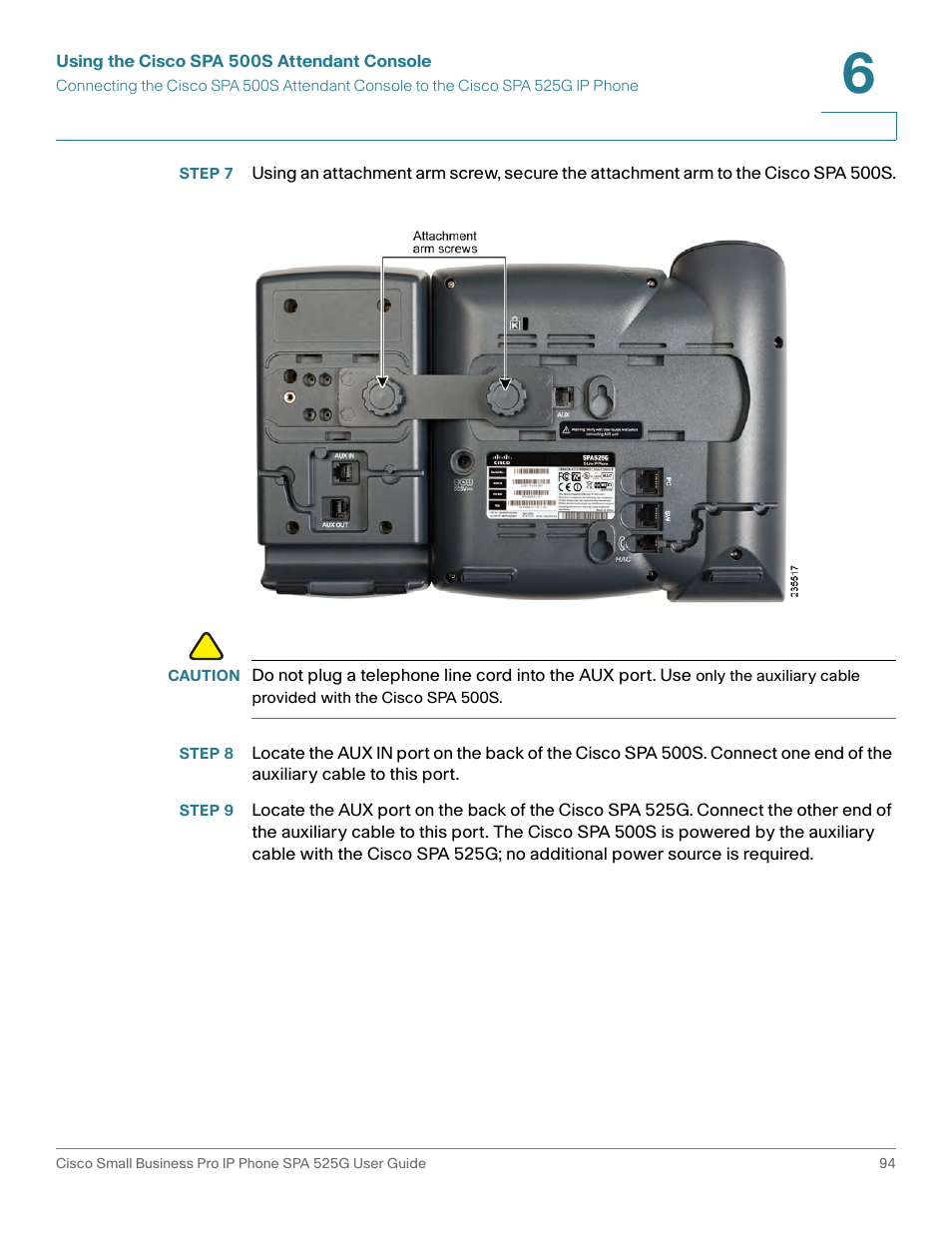 Cisco Cisco Small Business Pro IP Phones SPA 525G User Manual | Page 97 / 104