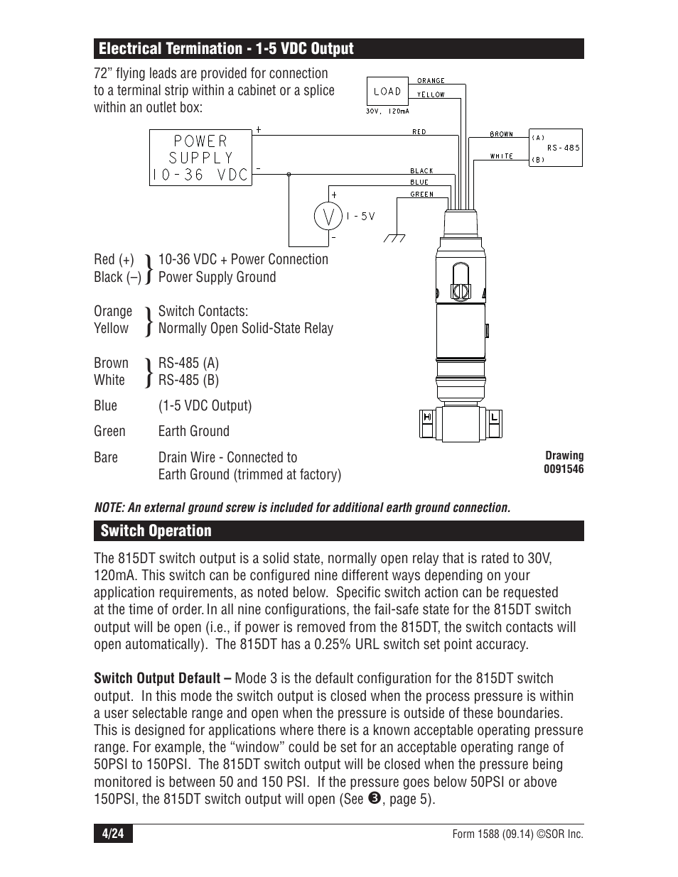 SOR 815DT Smart User Manual | Page 4 / 24