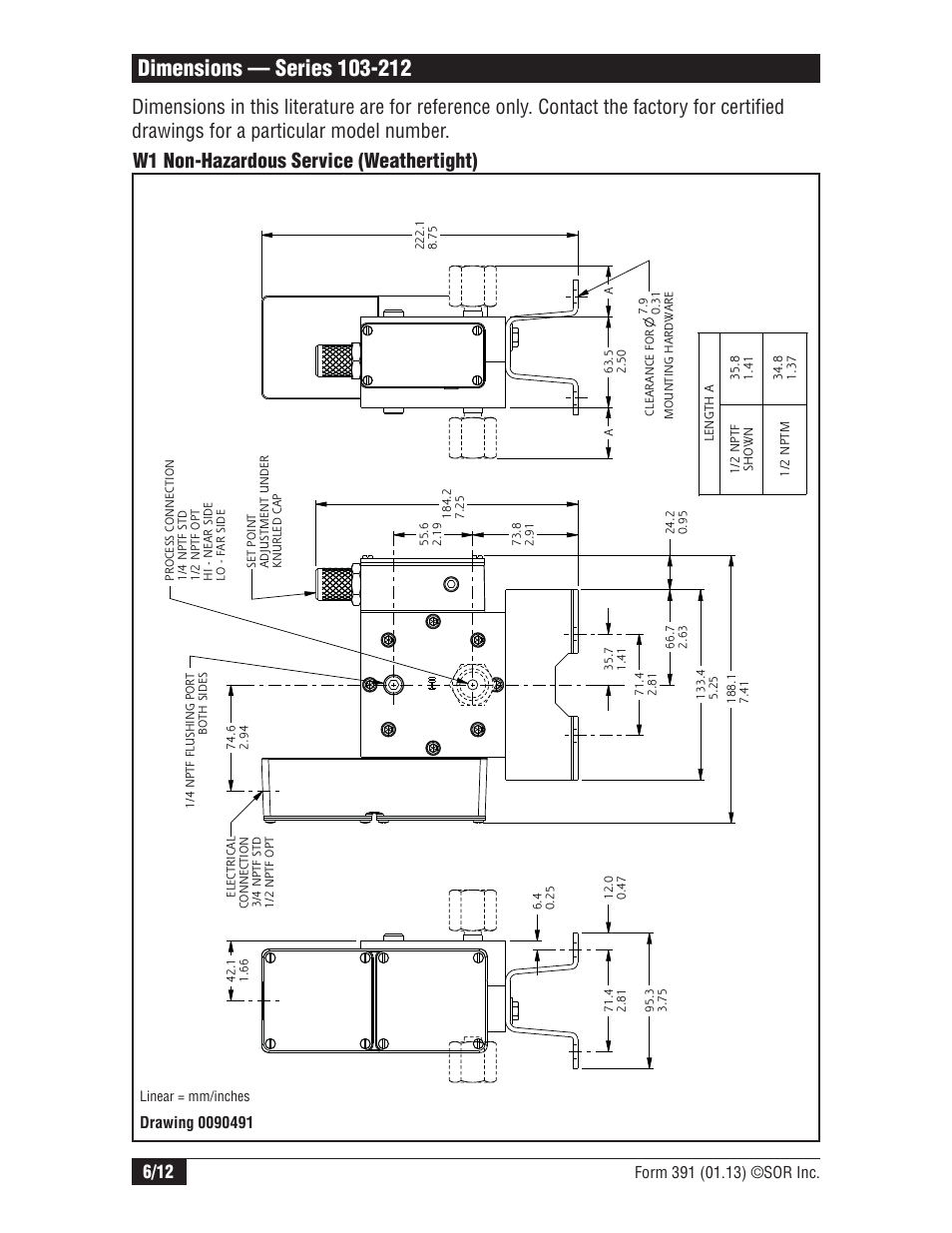 SOR High Static Operation User Manual | Page 6 / 12