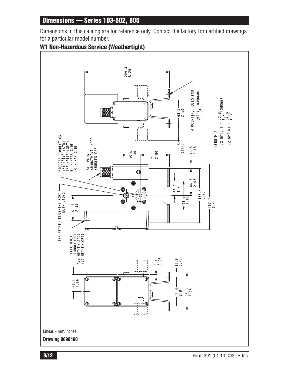 SOR High Static Operation User Manual | Page 8 / 12