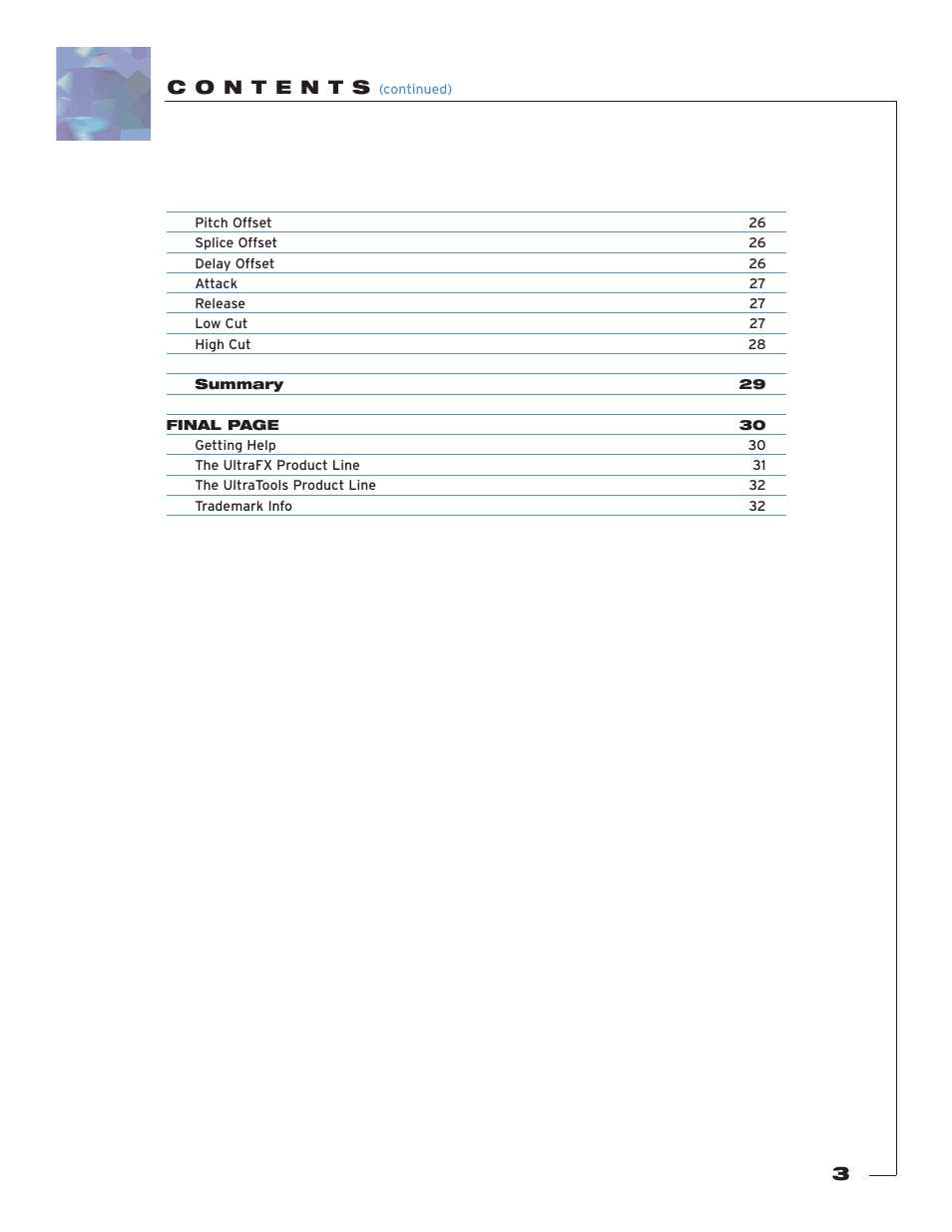 Soundtoys Crystallizer User Manual | Page 3 / 32