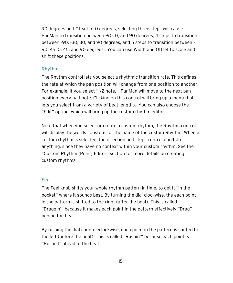 Soundtoys PanMan User Manual | Page 15 / 27