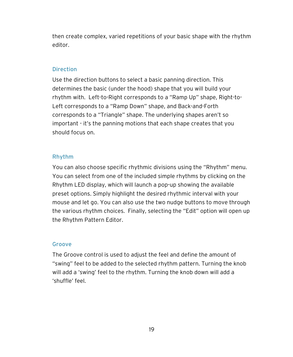 Soundtoys PanMan User Manual | Page 19 / 27