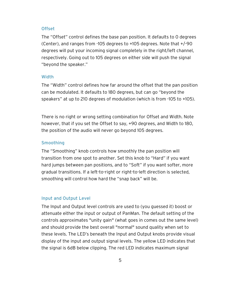 Soundtoys PanMan User Manual | Page 5 / 27