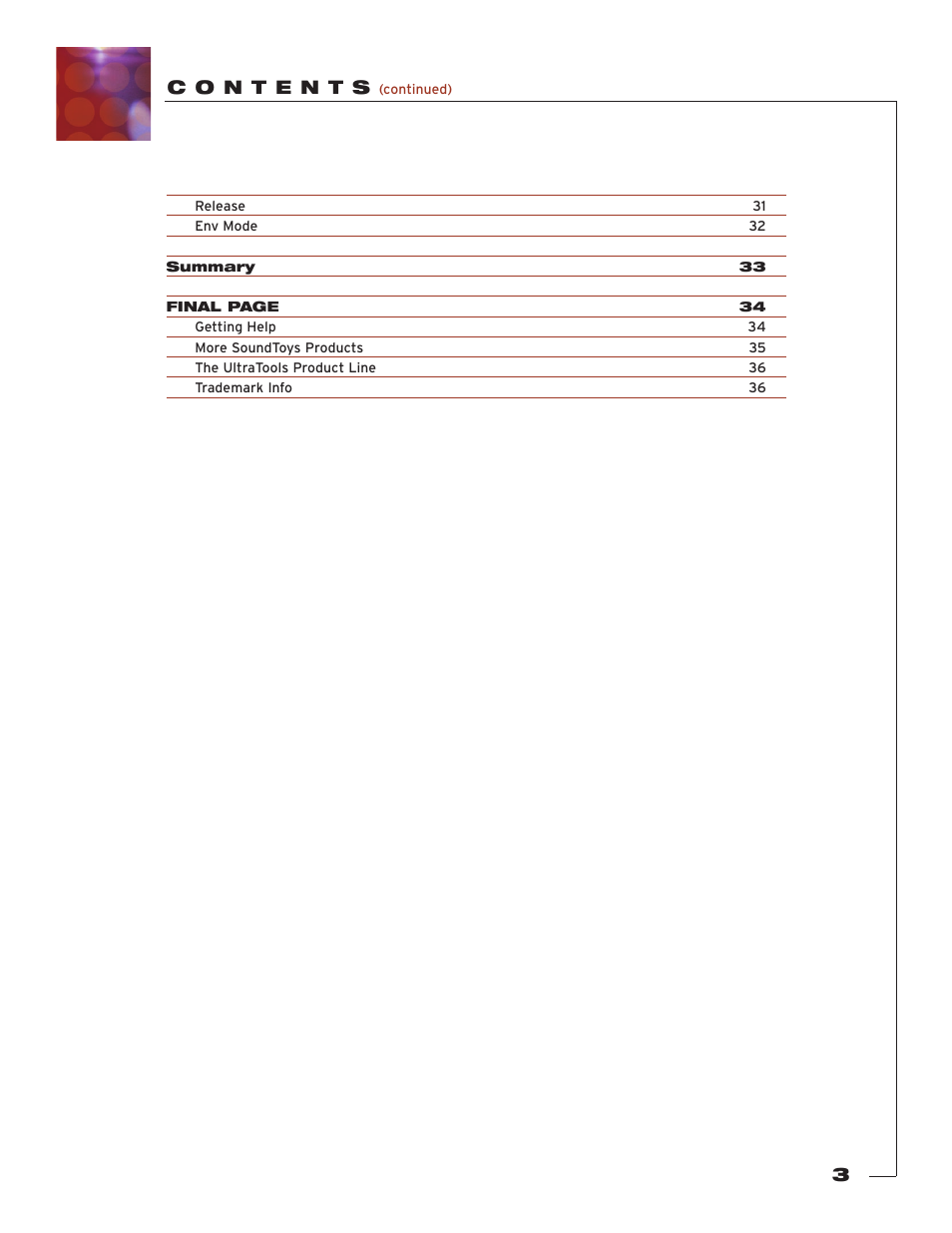 Soundtoys Tremolator User Manual | Page 3 / 36