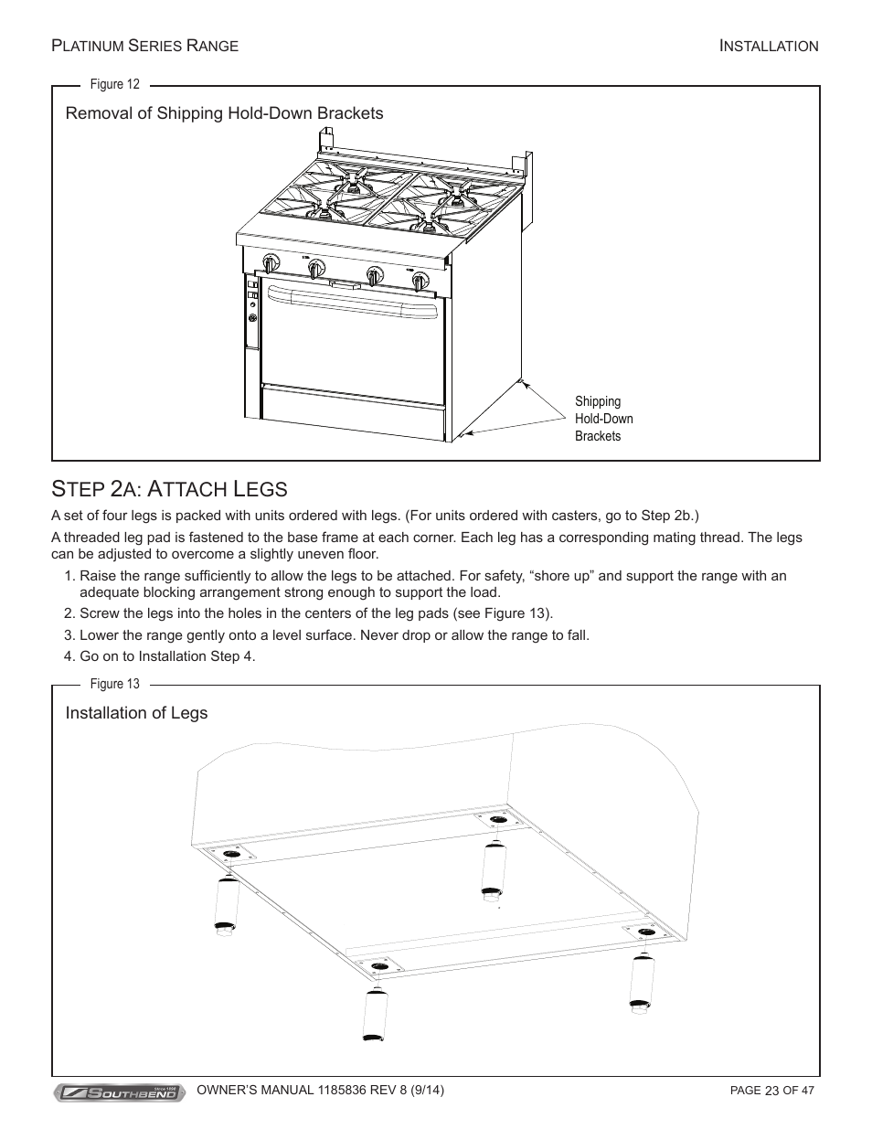 Ttach | Southbend P32N-TT User Manual | Page 23 / 54