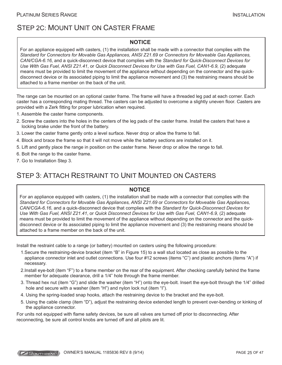 Southbend P32N-TT User Manual | Page 25 / 54