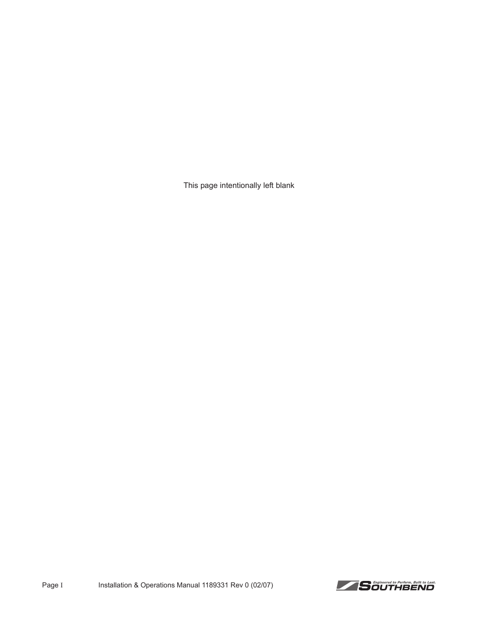 Southbend SE36 User Manual | Page 2 / 88