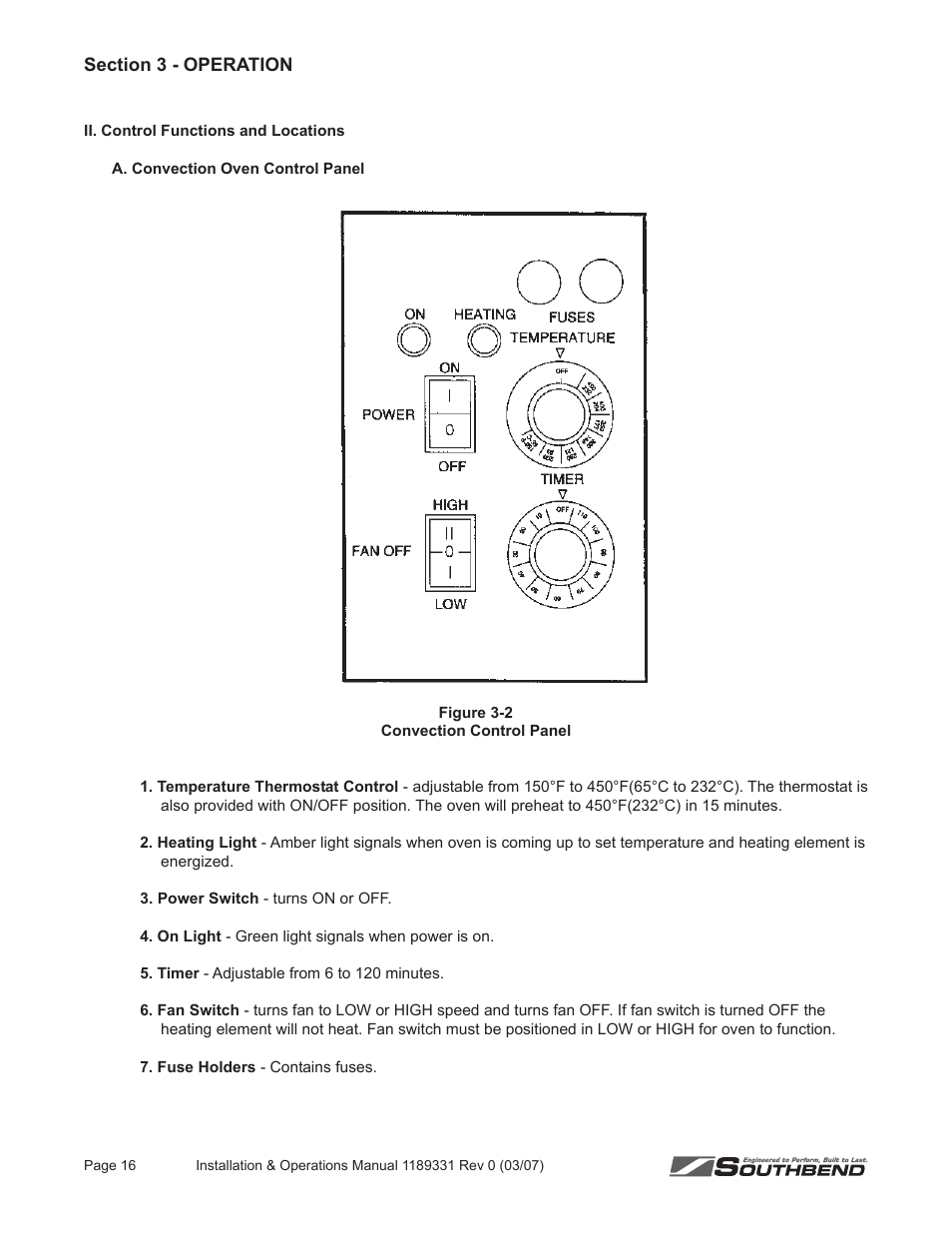 Southbend SE36 User Manual | Page 20 / 88