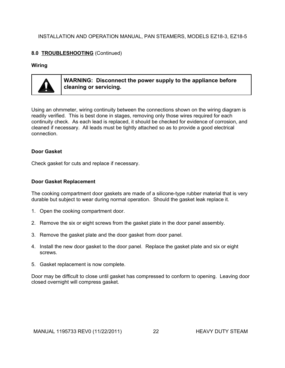 Southbend EZ18-5 User Manual | Page 21 / 25