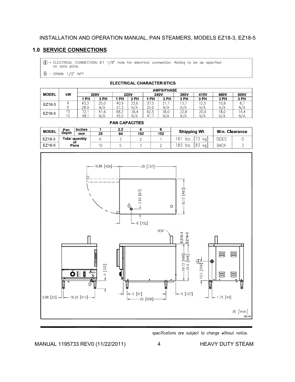 Southbend EZ18-5 User Manual | Page 3 / 25