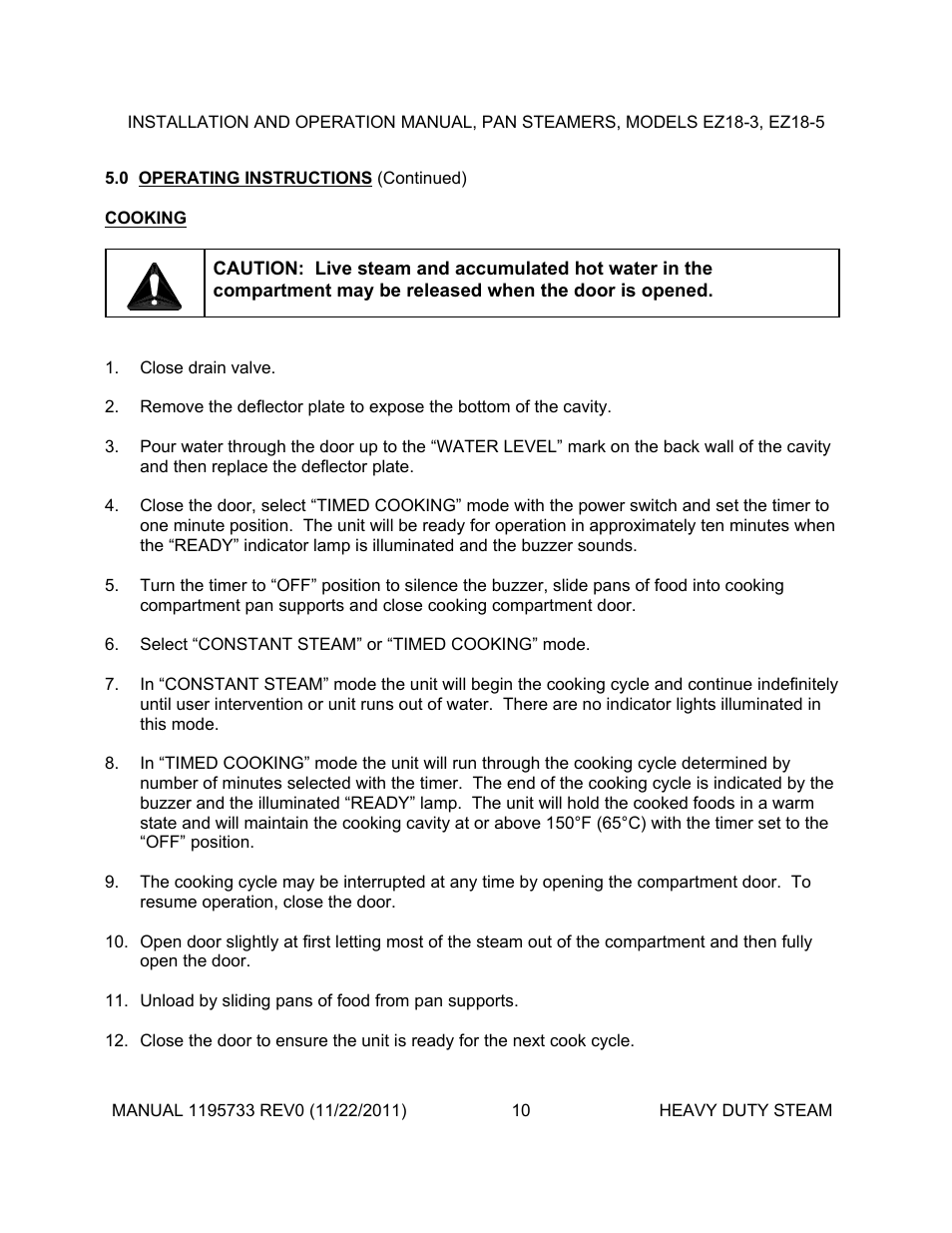 Southbend EZ18-5 User Manual | Page 9 / 25