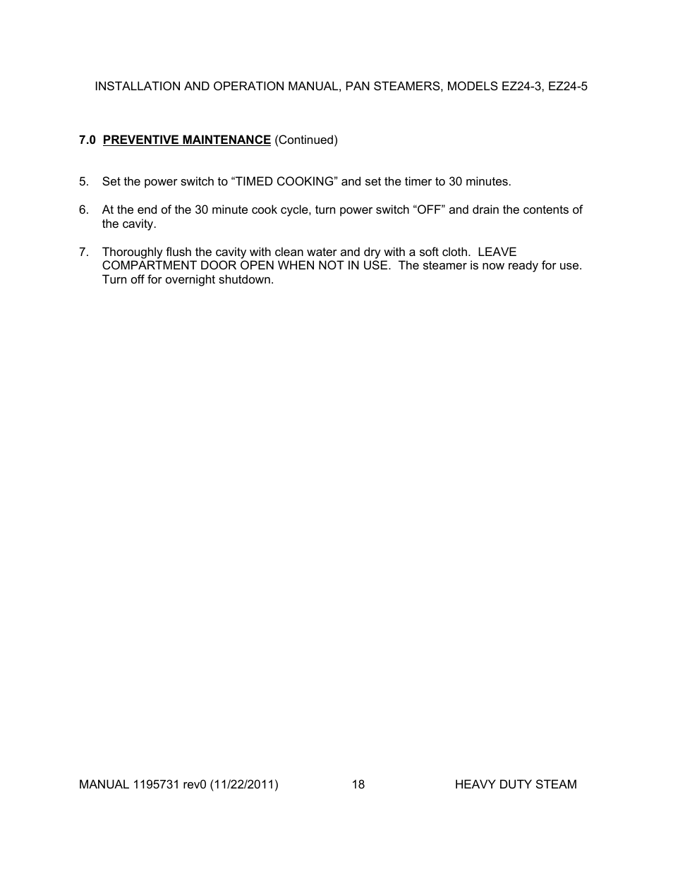 Southbend EZ24-5 User Manual | Page 18 / 27