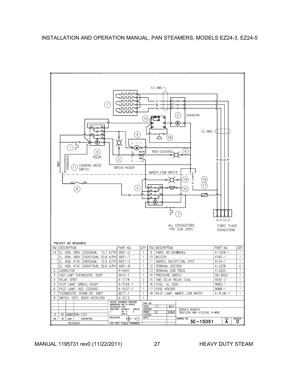 Southbend EZ24-5 User Manual | Page 27 / 27