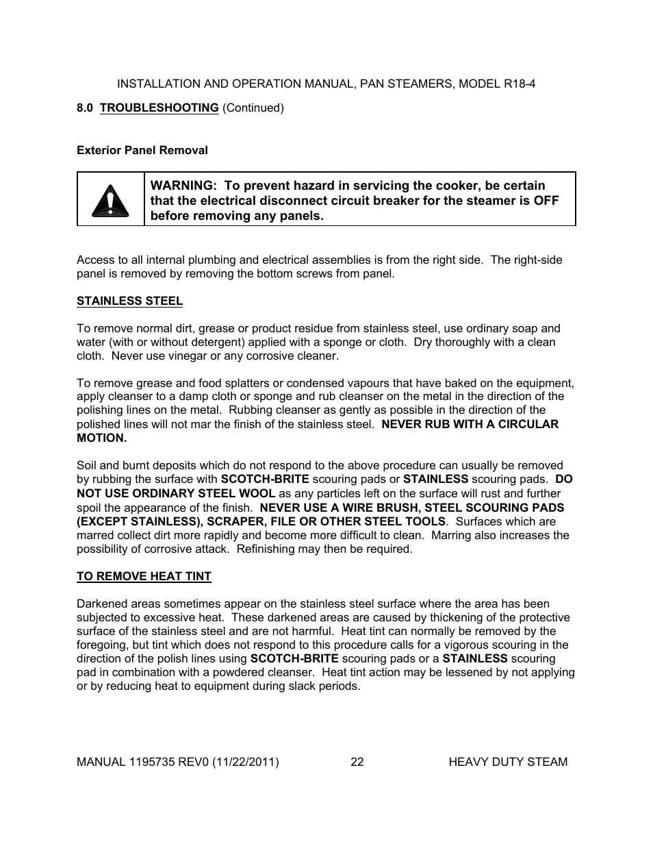 Southbend R18-4 User Manual | Page 22 / 25