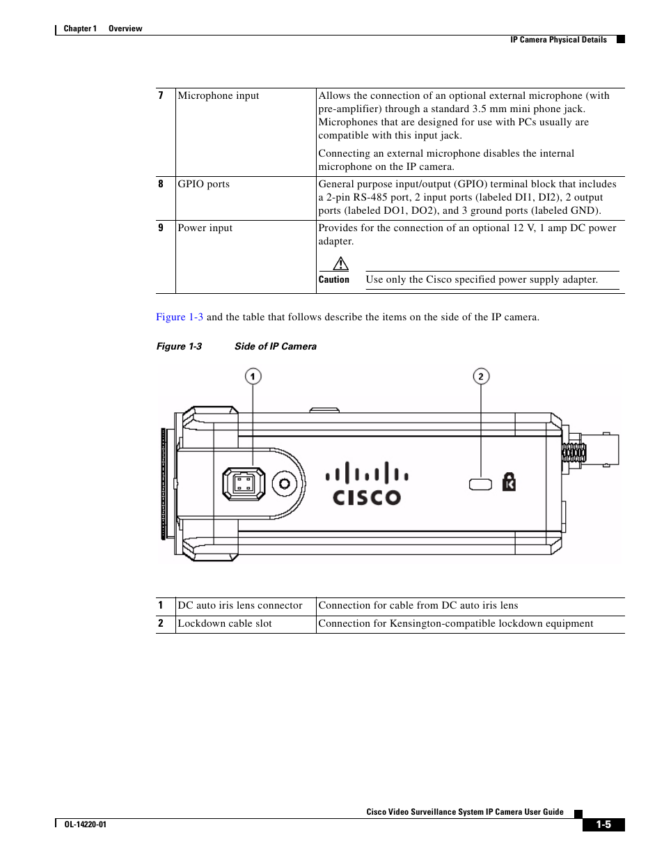 Cisco CIVS-IPC-2500 User Manual | Page 11 / 82