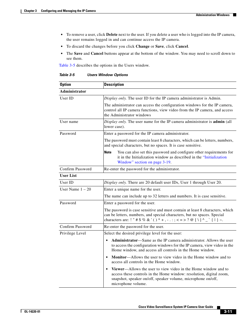 Cisco CIVS-IPC-2500 User Manual | Page 31 / 82