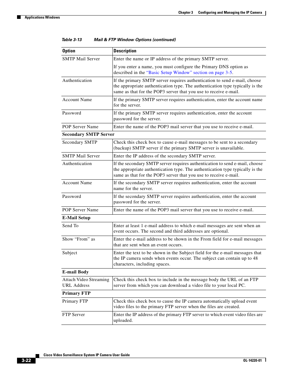 Cisco CIVS-IPC-2500 User Manual | Page 42 / 82