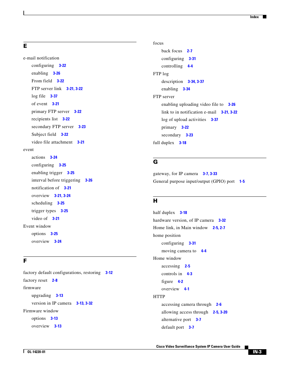 Cisco CIVS-IPC-2500 User Manual | Page 75 / 82