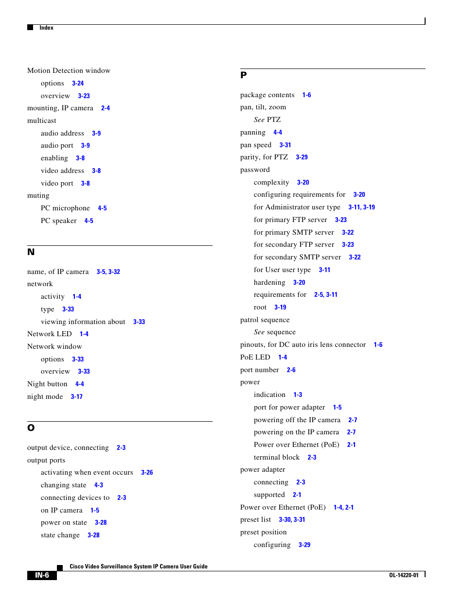 Cisco CIVS-IPC-2500 User Manual | Page 78 / 82