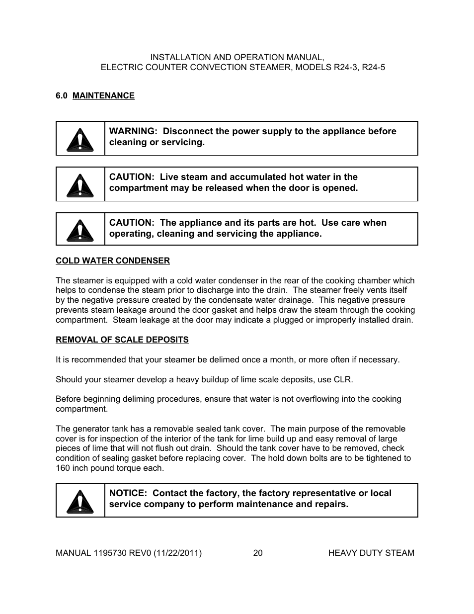 Southbend R24-5 User Manual | Page 20 / 24