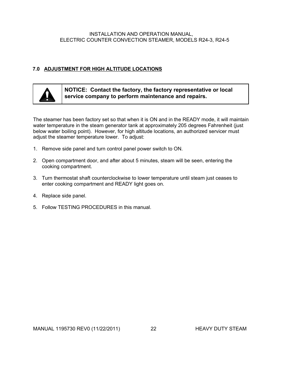 Southbend R24-5 User Manual | Page 22 / 24