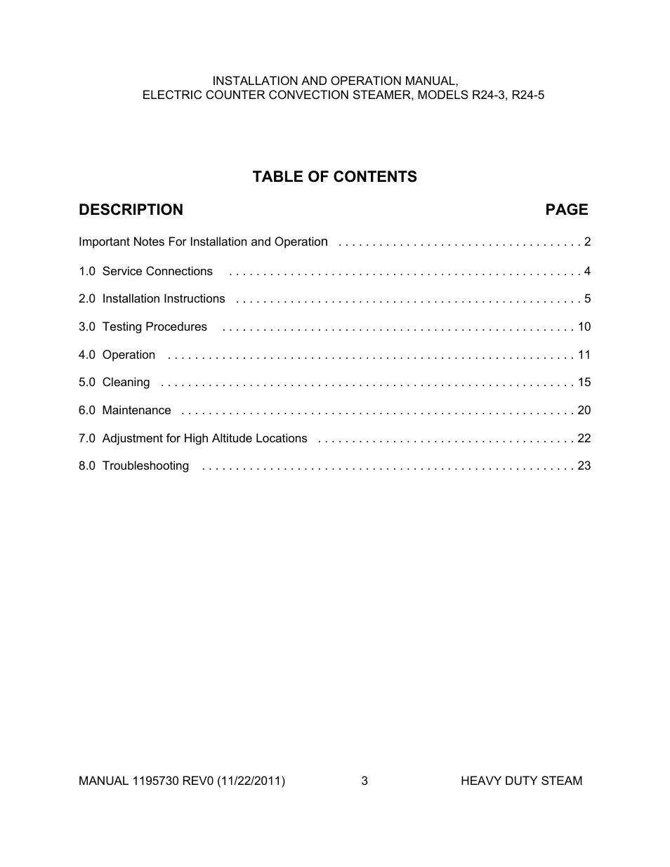 Southbend R24-5 User Manual | Page 3 / 24