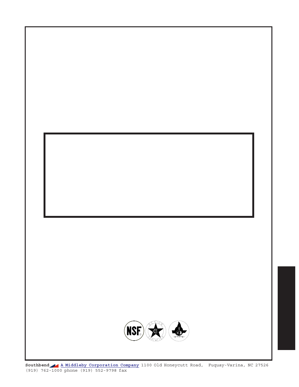 Esp anol | Southbend SB18 User Manual | Page 21 / 30