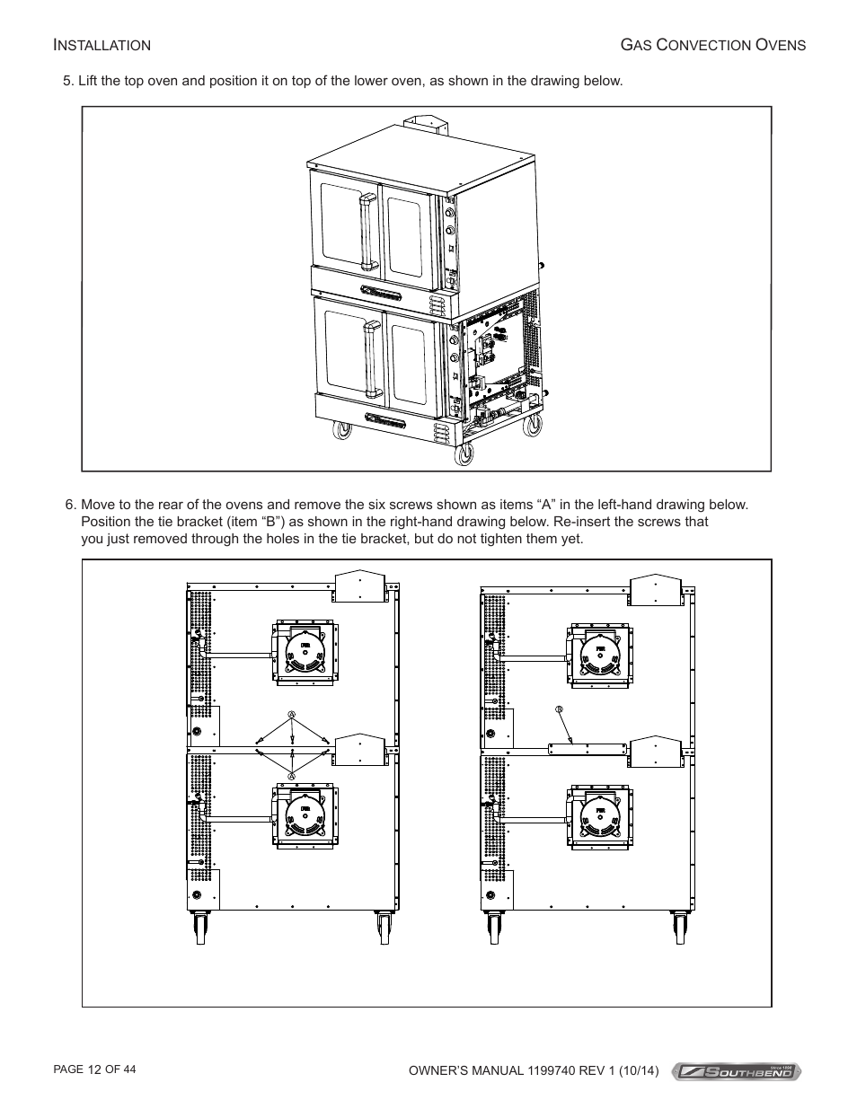 Southbend SL-Series User Manual | Page 12 / 44