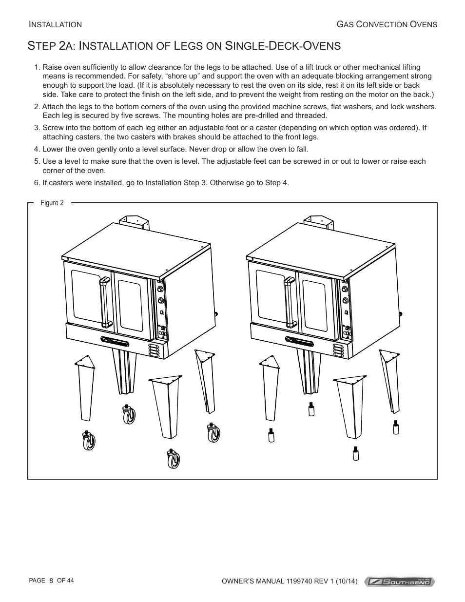 Southbend SL-Series User Manual | Page 8 / 44