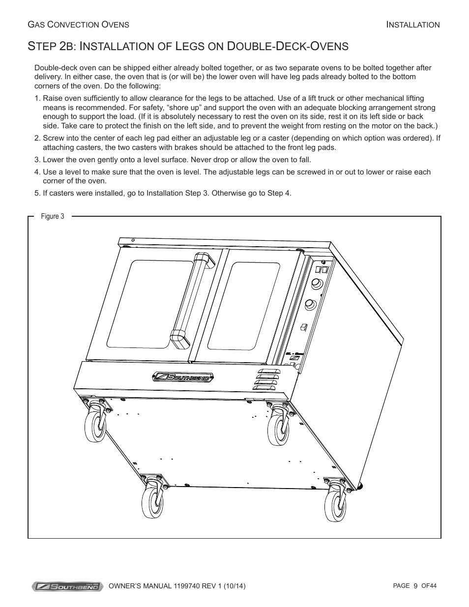 Southbend SL-Series User Manual | Page 9 / 44