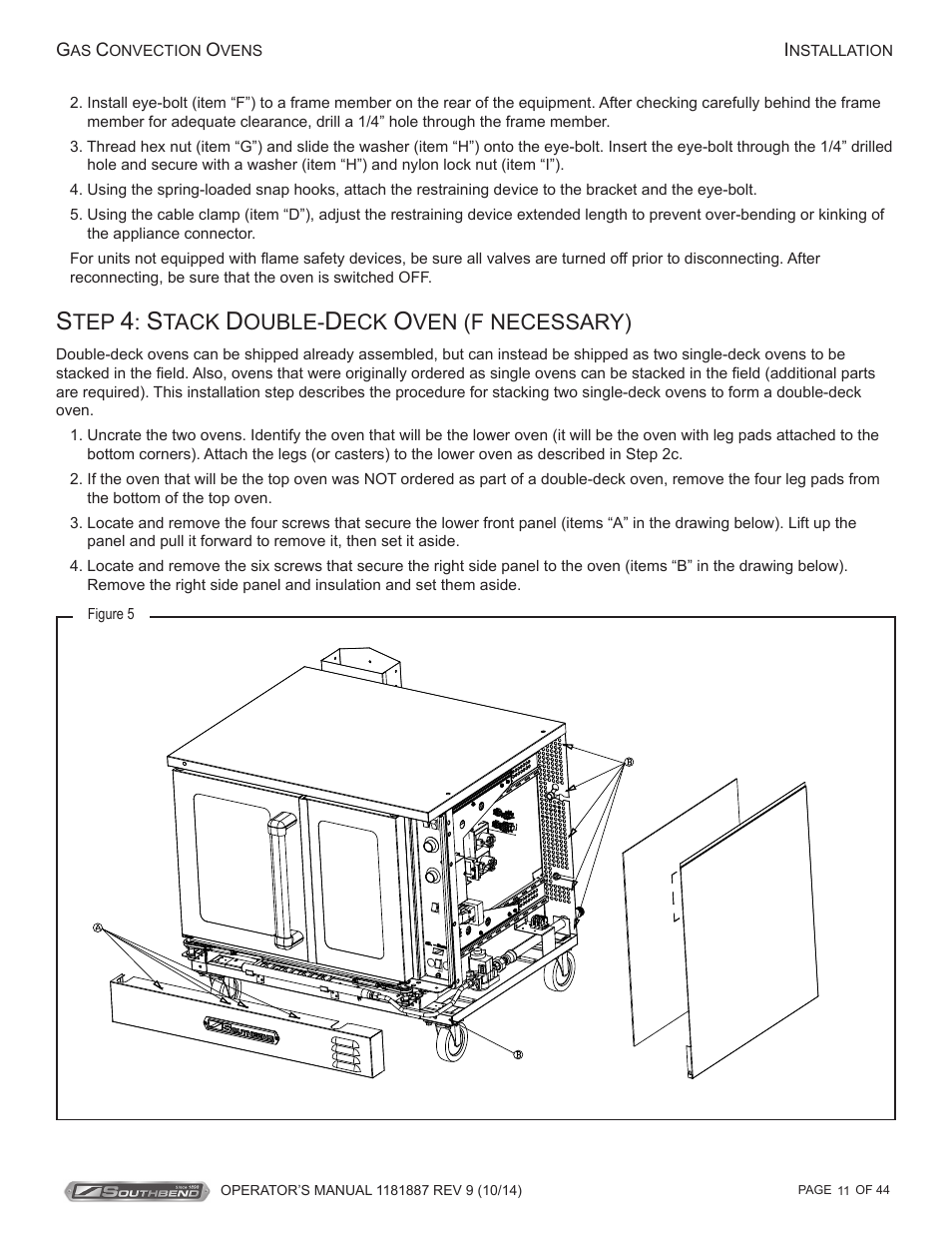 Tack, Ouble, Ven (f necessary) | Southbend B-Series User Manual | Page 11 / 44