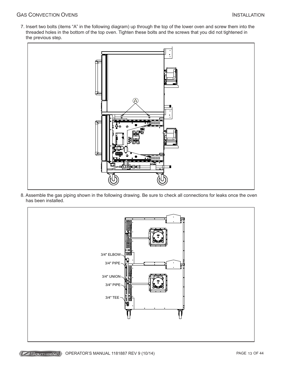 Southbend B-Series User Manual | Page 13 / 44