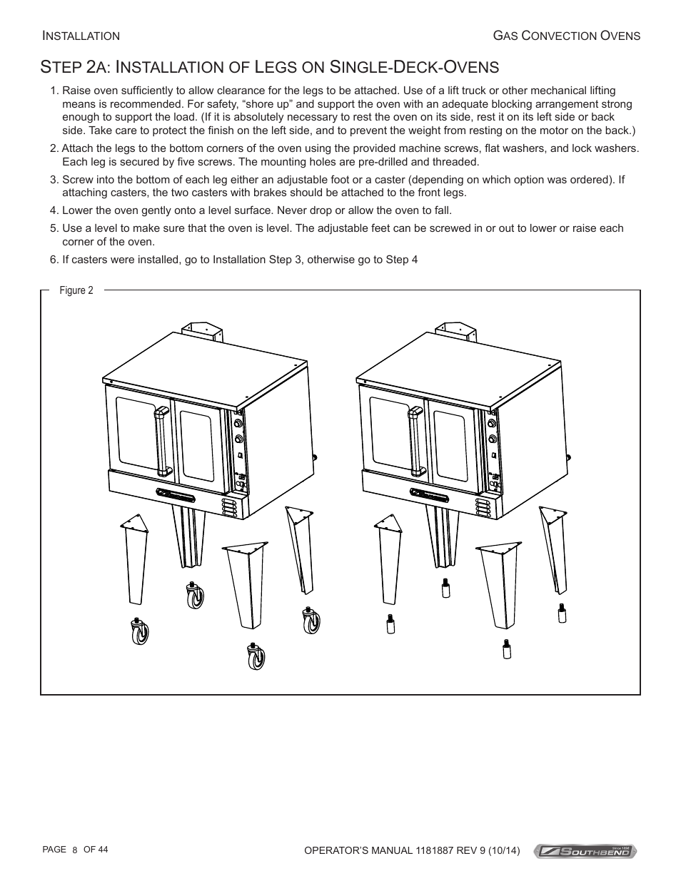 Southbend B-Series User Manual | Page 8 / 44