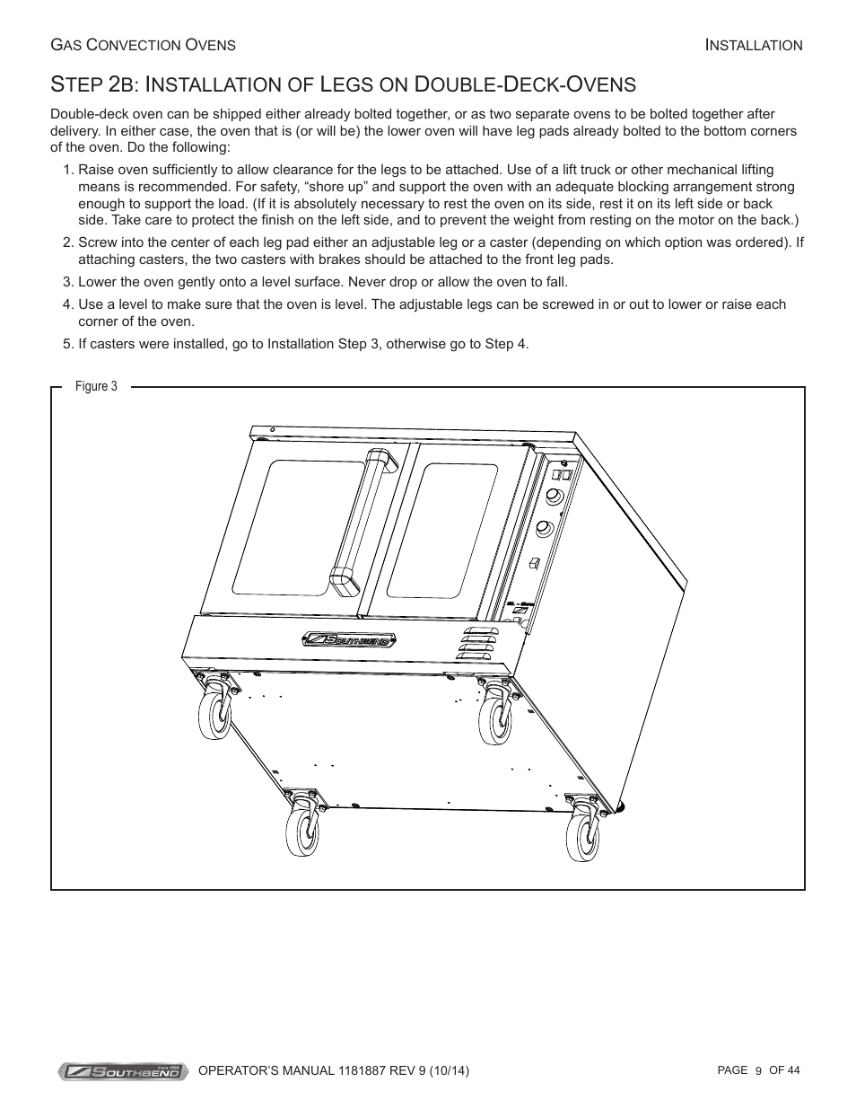 Southbend B-Series User Manual | Page 9 / 44