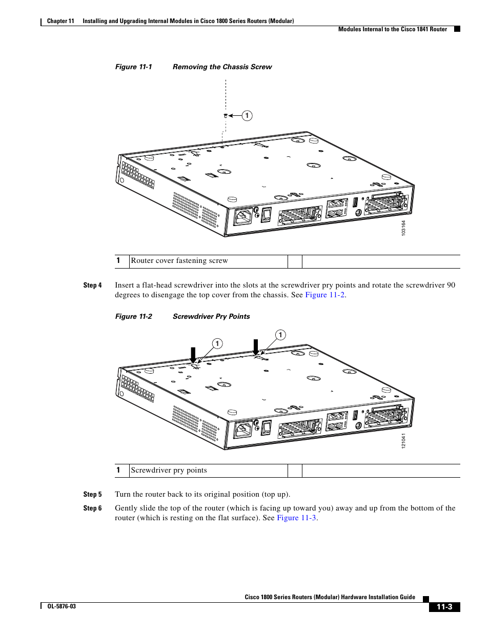 Figure 11-1 | Cisco 1800 Series User Manual | Page 3 / 12