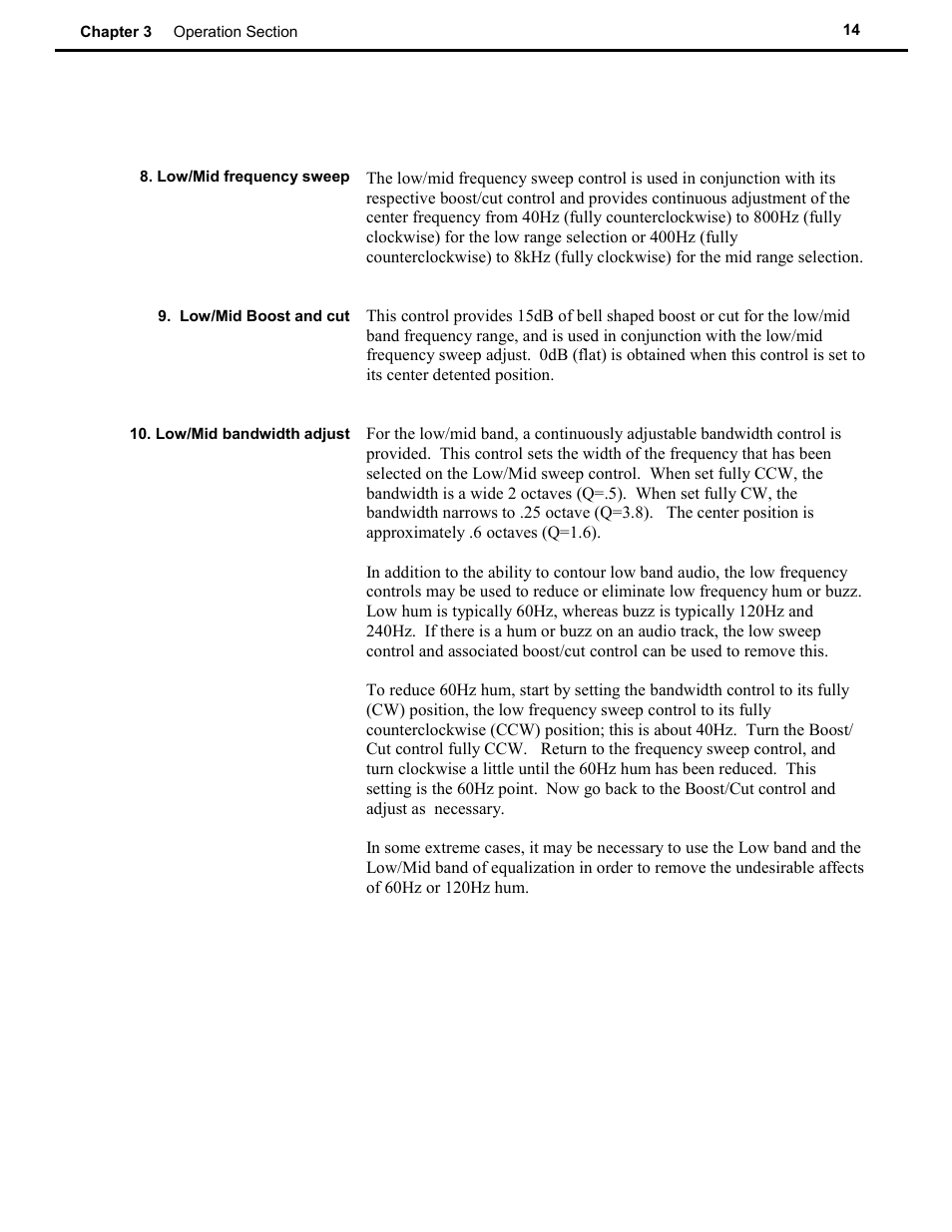 Speck Electronics ASC User Manual | Page 18 / 27