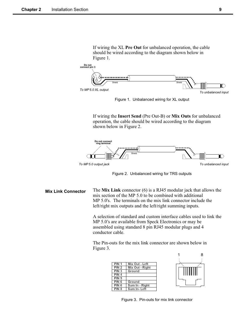 Ch 2, Mix link connector | Speck Electronics MicPre 5.0 User Manual | Page 15 / 35