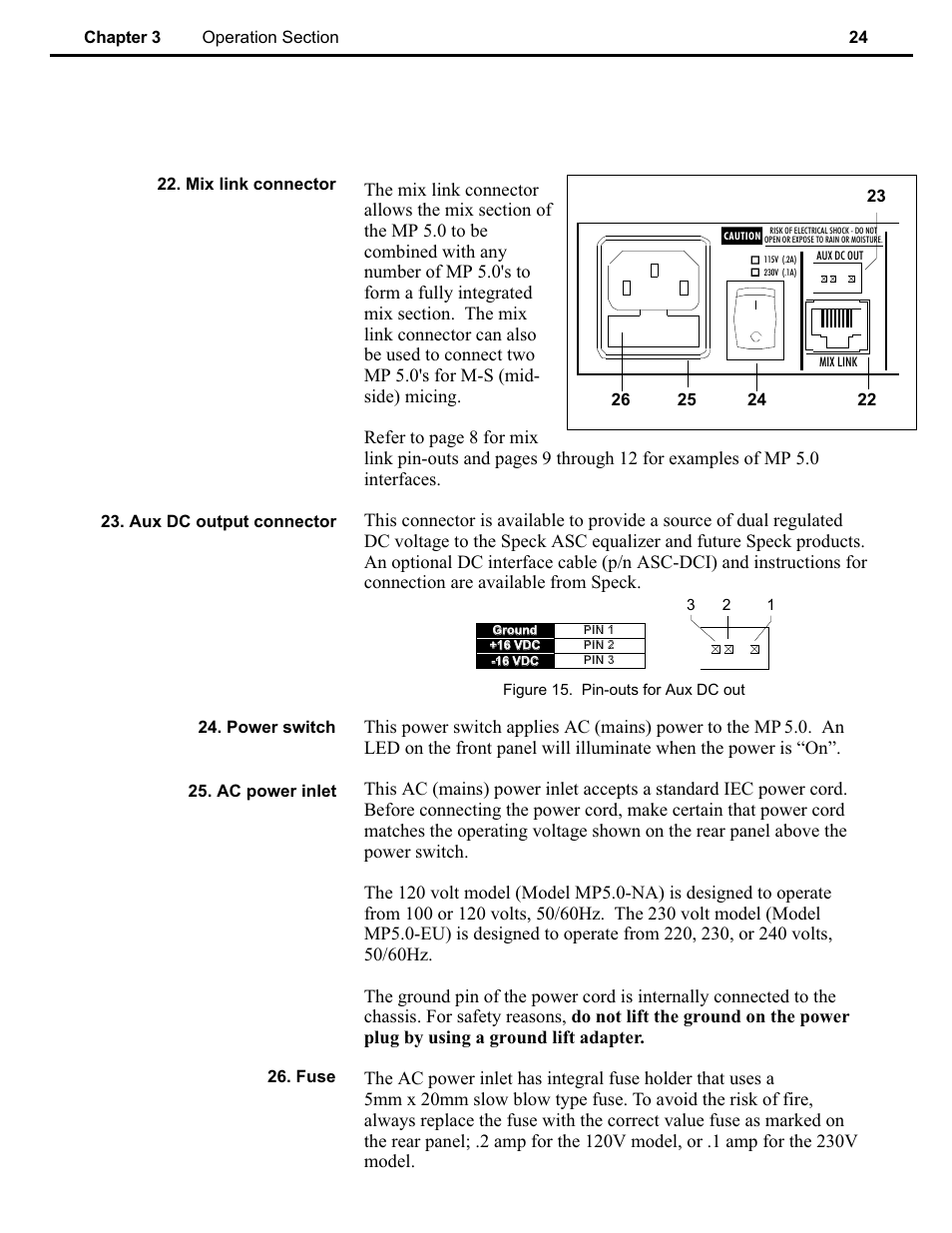 Ch 3 | Speck Electronics MicPre 5.0 User Manual | Page 30 / 35