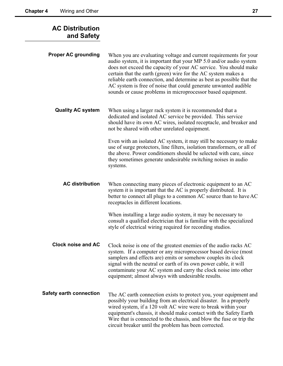 Ch 4 | Speck Electronics MicPre 5.0 User Manual | Page 33 / 35